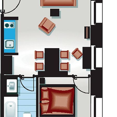 Apartmenthotel Quartier M Leipzig Dış mekan fotoğraf