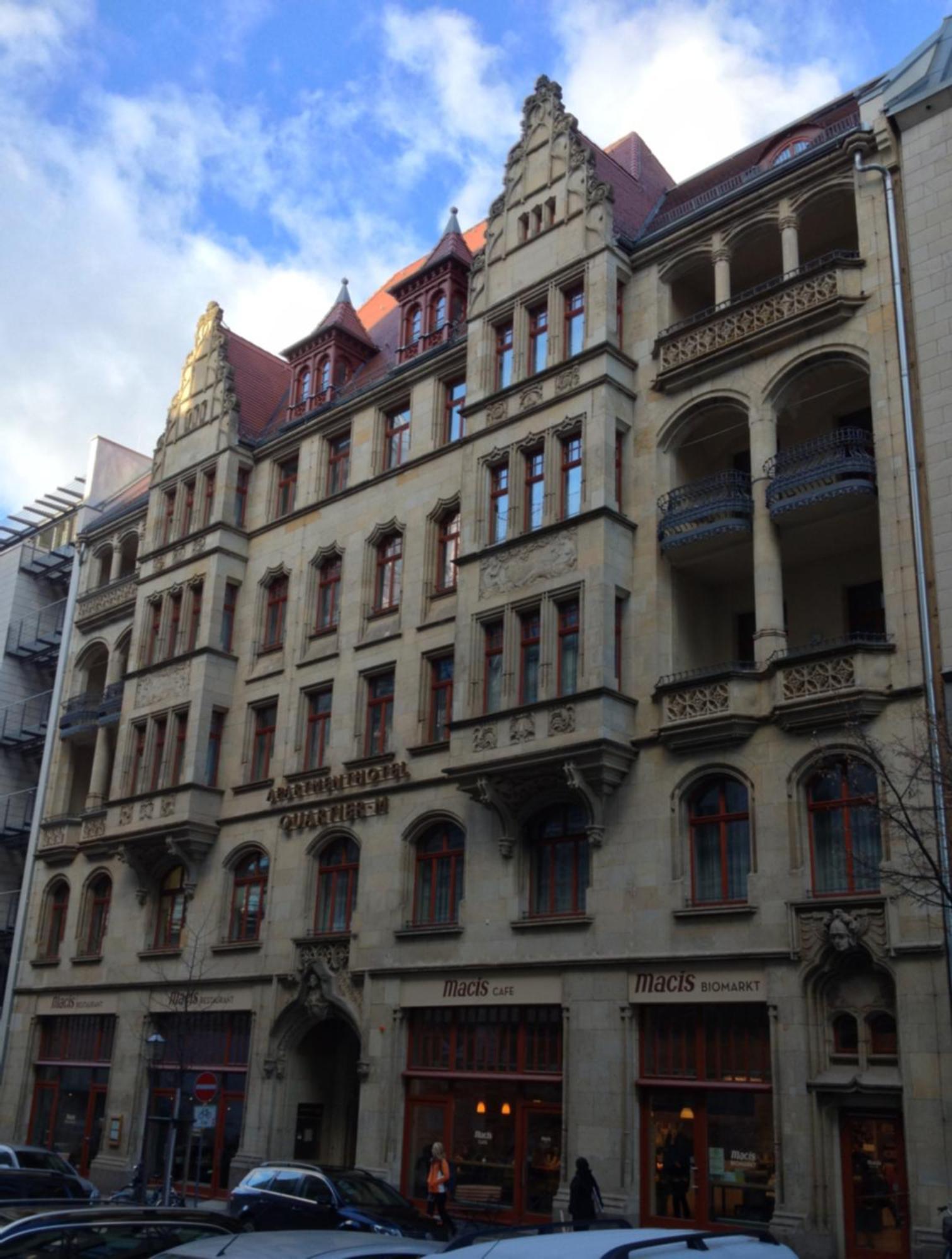 Apartmenthotel Quartier M Leipzig Dış mekan fotoğraf