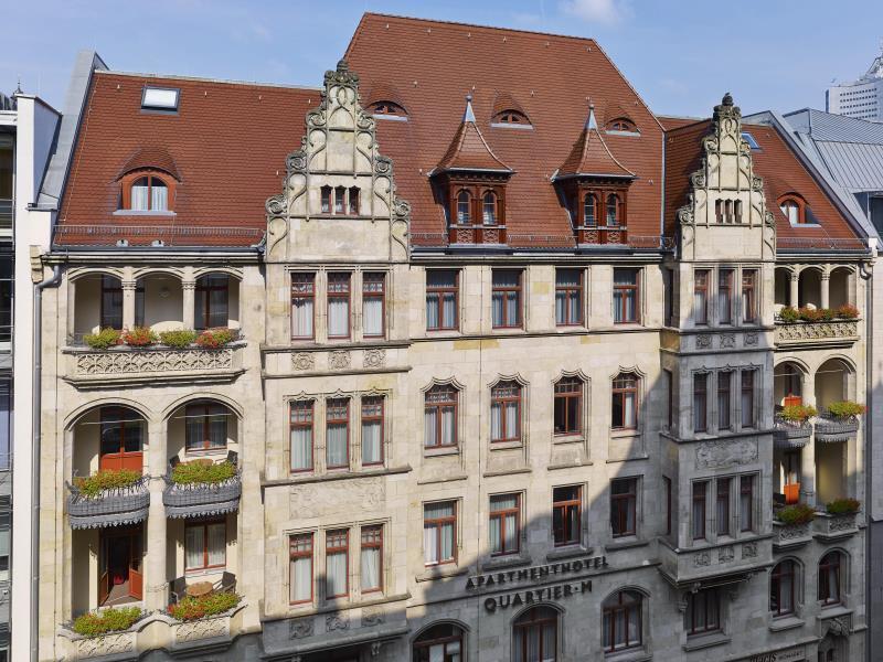 Apartmenthotel Quartier M Leipzig Dış mekan fotoğraf